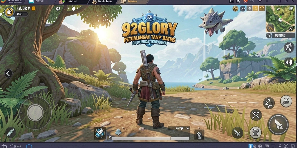 Gameplay menakjubkan di dunia terbuka 92GLORY.