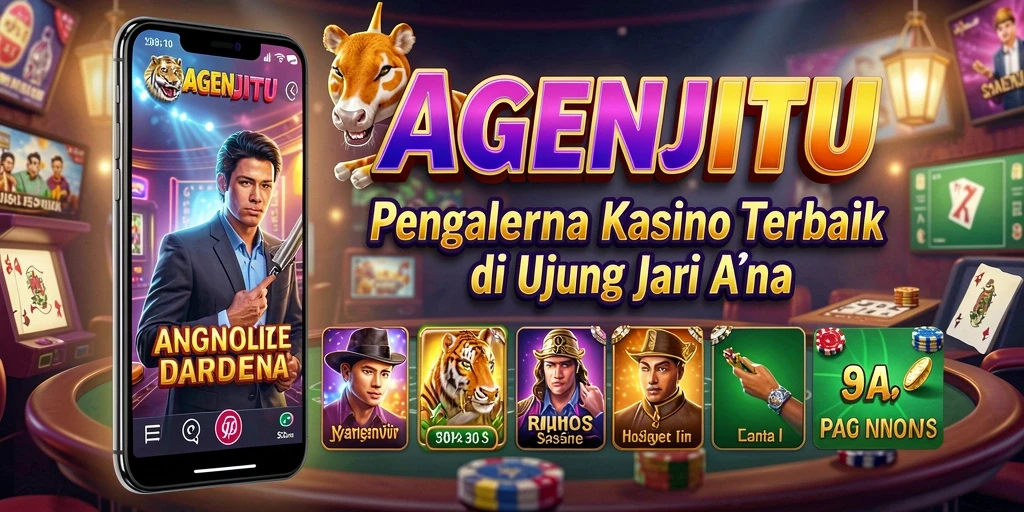 Tampilan gameplay AGENJITU yang menakjubkan dan penuh aksi.