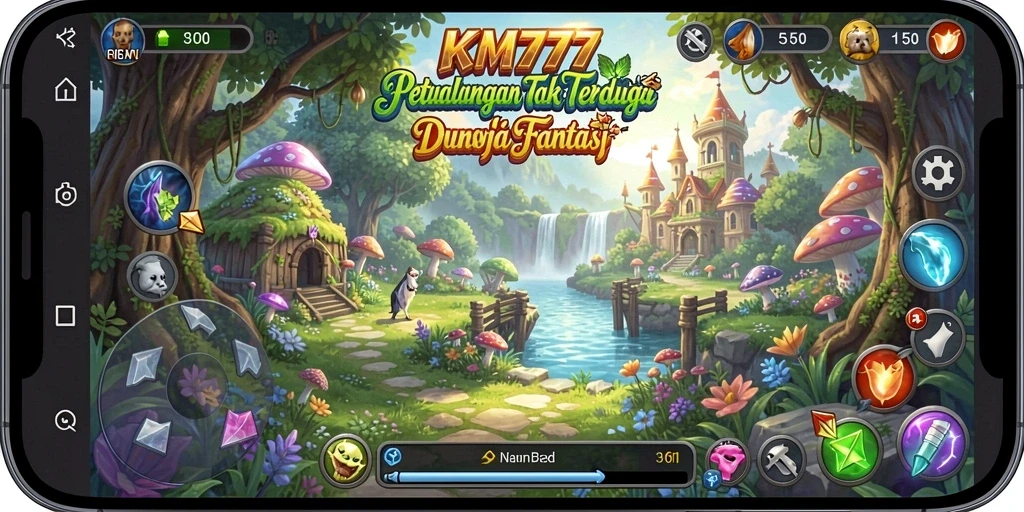 Tampilan gameplay menarik dari petualangan di KM777.