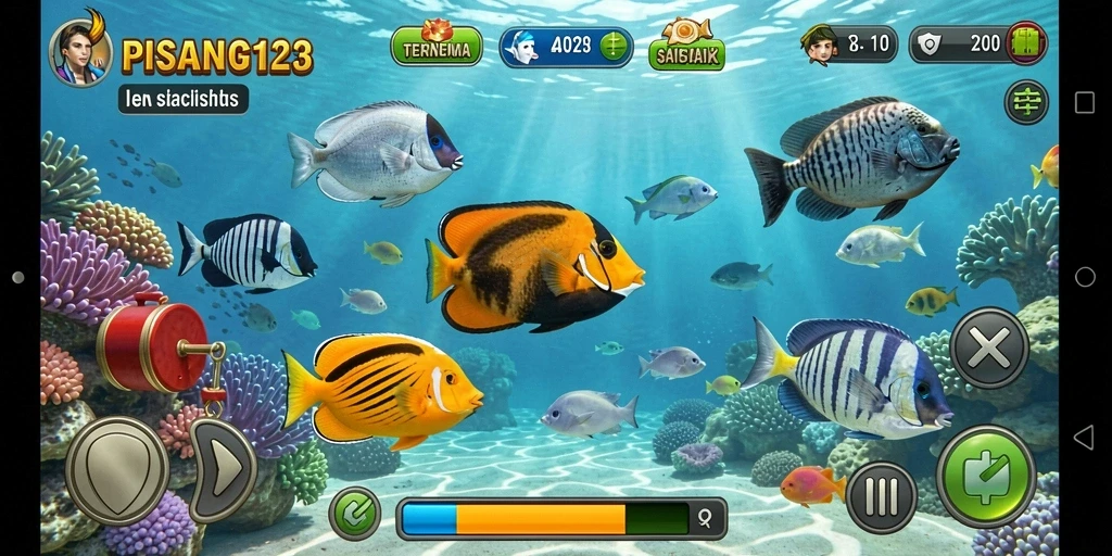 Gameplay seru dan grafis menakjubkan di PISANG123.