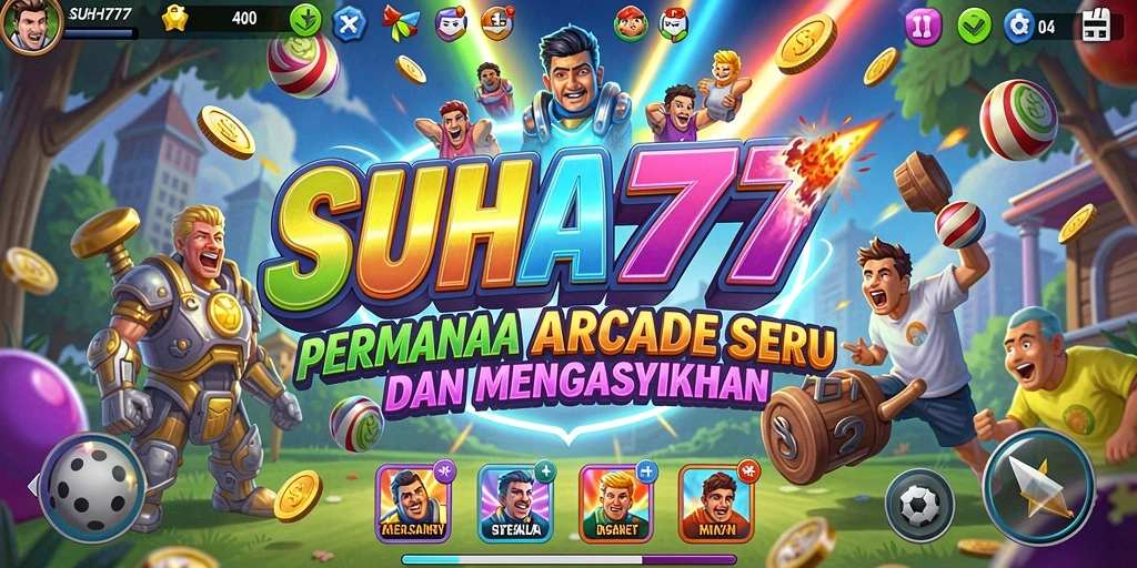 Tangkapan layar gameplay SUHU777 menampilkan keseruan permainan Arcade.