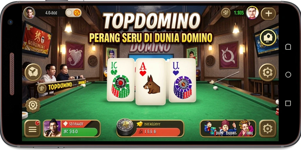 Gameplay seru dan menantang di TOPDOMINO.