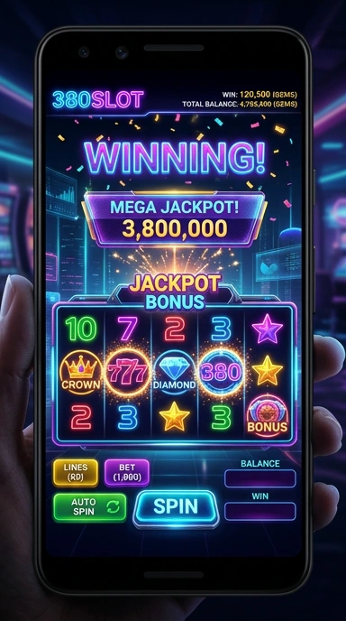 Tampilan antarmuka aplikasi 380slot yang ramah pengguna.