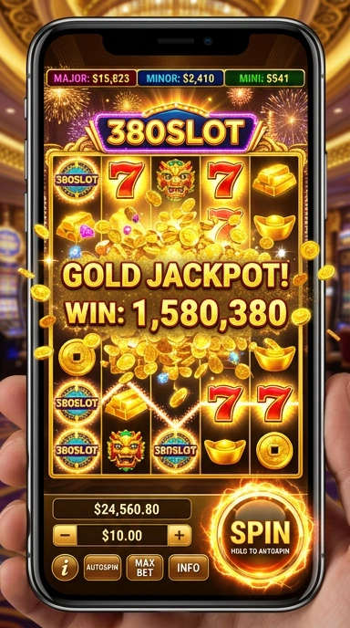 Halaman utama 380slot dengan berbagai pilihan aplikasi.